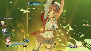 Atelier Ryza 2 PS5  Elder Fairy amp Big Puni SubBOSSES Fight  New Combat Gameplay Hard Mode [upl. by Dahsar]