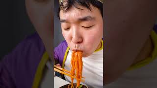 Spicy Noodles with FRIED WHOLE CHICKEN WITH CHEESE POWDER 🍗 Mukbang Asmr shorts [upl. by Arevle527]