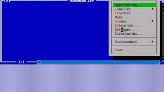 Running Turbo C Compiler in Win 7 64 bit using DOSBox [upl. by Burke]