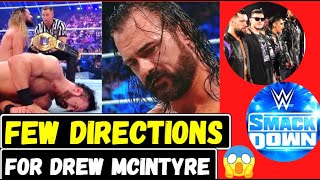 FEW DIRECTION FOR DREW MCINTYRE😱 Drew mcintyredrew mcintyre judgement day drew mcintyre smackdown [upl. by Etnoved]