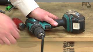 Makita Hammer Drill Repair  How to Replace the Gear Assembly [upl. by Eisenberg11]