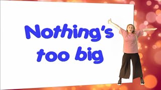 Nothings too big Lyric Video with actions  Official Doug HorleyDuggie Dug Dug Video [upl. by Radie]