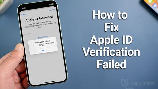 Apple ID Verification Failed 6 Ways to Fix It [upl. by Tayib]