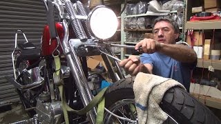 1970 xlch 135 bobber new build repair rigid chopper xl ironhead sportster harley wiring [upl. by Constantina644]