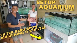 Setting AQUARIUM Dengan FILTRASI Aquarium TERBAIK Model BARU Agar JERNIH amp BENING Awet Seumur Hidup [upl. by Munro]