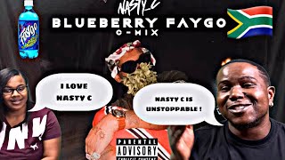 Nasty C  Blueberry Faygo CMix Official Audio  REACTION [upl. by Ainek]