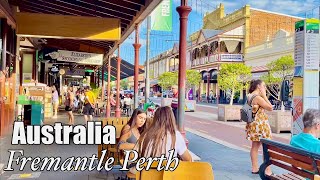 Fremantle Perth Western Australia 🇦🇺 4k Walking tour Australia  Fremantle Markets uhd 60fps [upl. by Oalsecnew]