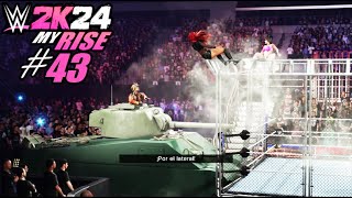 WARGAMES Se Sale de Control  WWE 2K24 Mi Leyenda  PT 43 [upl. by Bloomer415]