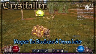 Crestfallen Medieval Survival  ep11 Morgrate The Bloodborne amp Co  Build Craft Survival [upl. by Lorianne]