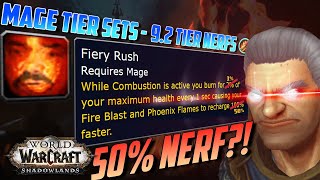 BIG NERFS Best 92 Mage Spec Tier opinions on Fire Frost Arcane thoughts amp prayers [upl. by Ecnar858]