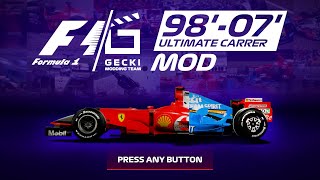 Playing An INSANE F1 CLASSIC CAREER Mod For A Modern F1 Game [upl. by Afrika638]