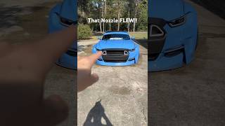 That nozzle FLEW First time using a foam cannon car cars ford mustang foryou automobile [upl. by Ashton412]