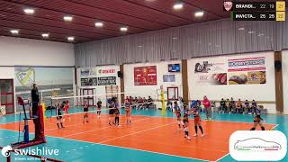 U14 CAMP BASSO TIRRENO BRANDINI GR VS INVICTA VOLLEY [upl. by Koval422]