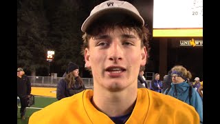 Sheridan 4A Championship Football Postgame Remarks [upl. by Eadnus]