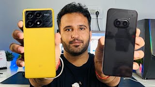 Nothing Phone 2a Vs poco X6 Pro Comparison  Camera  Battery  Gaming  Display Comparison [upl. by Nodearb]