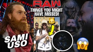 WYATT SICKS HOLD THE MIZ HOSTAGE SAMI USO BRONSON REED DESTROYS EVERYONE WWE RAW [upl. by Erlina337]