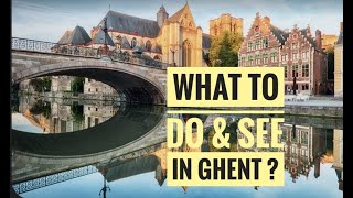 Ghent Belgium What to do and to see in 1 day [upl. by Junko]