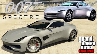 GTA 5  Movie Build  JAMES BOND SPECTRE Aston Martin DB10  Dewbauchee Specter Customization [upl. by Hesther]