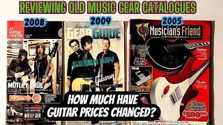 How Much Have Guitar Prices Changed In 20 Years Reviewing Old Gear Catalogues [upl. by Alidia]