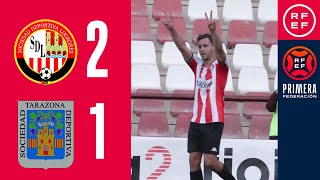 Resumen PrimeraFederación  SD Logroñés 21 SD Tarazona  Jornada 11 Grupo 1 [upl. by Corly]