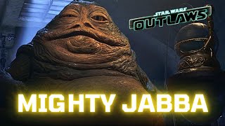 Kay meets the Mighty Jabba The Hutt and tries to escape his Palace  Star Wars Outlaws [upl. by Yee]