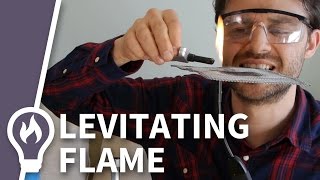 The levitating flame and the Davy Lamp [upl. by Elrebma949]