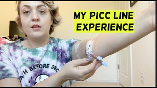 My PICC Line Experience  Ohyouresotough0 [upl. by Sdlonyer]