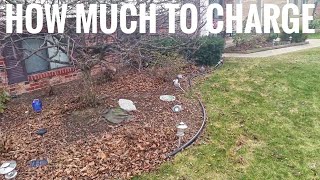 How Much Should I Charge for SMALL Landscaping Jobs [upl. by Halden]