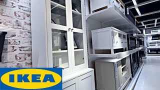 IKEA USA Shopping 🛒 Furniture Home Decor Shelves Kitchen cabinets and more [upl. by Popper]