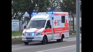 Binz Rescube 40 Neuer RTW DRK Arnstadt [upl. by Auqinahc608]