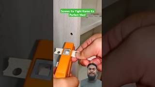 Pech Ko Tight Karne Ka Sahi Tarika  Easy Guide  carpenter working shorts Viralvideo [upl. by Shlomo300]