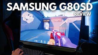 Samsung Odyssey OLED G8 G80SD 32 4k 240hz REVIEW [upl. by Torr]