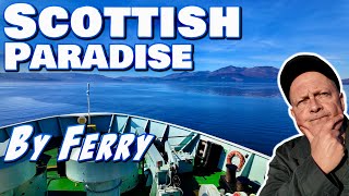 Scottish Ferry Ride to Isle of Arran  felt like we were in the Caribbean [upl. by Eiznek283]