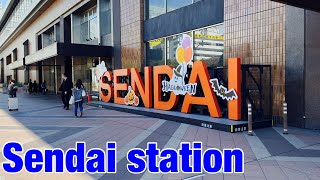 【Sendai Station Sendai City Miyagi】Tuesday morning October 2024「osaka morning 698 JAPAN」 [upl. by Blanding]