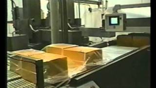 Supervac Automatic belt vacuum packer GK800 series  vacuum packing Cheesewmv [upl. by Kaiulani]