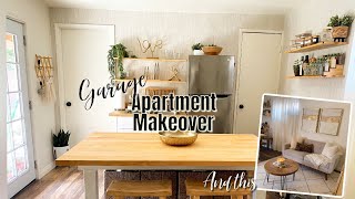 Garage Apartment Makeover with My Sister [upl. by Sirdi]