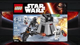 Lego First Order Battle Pack Review [upl. by Dett]