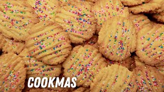 Heerlijke tropische Surinaamse KOKOSKOEKJES met basterdsuiker  moeders recept  CookMas 2531 [upl. by Alekahs]