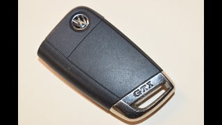 2015  2020 Volkswagen Key Fob Battery Replacement MK7 Jetta GTI [upl. by Pack]