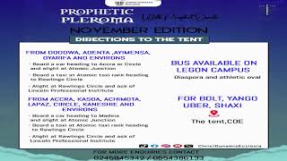 NOVEMBER PROPHETIC PLEROMA INPERSON [upl. by Anitteb]