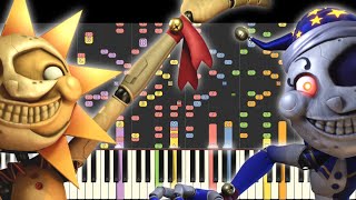 Daycare Theme  Piano Remix  FNAF Security Breach [upl. by Engedi]