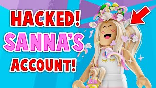 I HACKED IAMSANNAS ROBLOX ACCOUNT In Tower OF Hell Roblox [upl. by Ambert134]