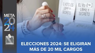 Elecciones 2024 cuándo son qué se elige y quiénes son los candidatos [upl. by Orravan]