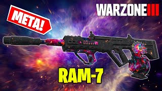 😍 ​la MEJOR CLASE de la RAM7 en WARZONE [upl. by Raina]