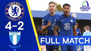 Chelsea 42 Malmö FF  UEFA Youth League  Full Match [upl. by Atsyrc]