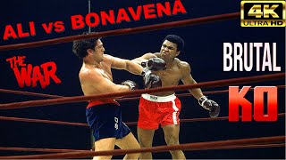 Muhammad Ali vs Oscar Bonavena  Knockout Brutal Boxing KO Fight Highlights HD [upl. by Urbannal]