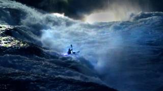 Nighttime kayaking down waterfalls  Rheinfall by Night [upl. by Akeemaj]