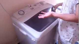 How to use a semi automatic washing machine [upl. by Vada418]