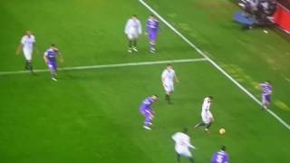 Sevilla 2 vs Real Madrid 1 Gol de Jovetic [upl. by Jo929]