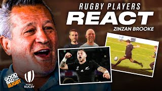 Zinzan Brooke reacts to his FAMOUS 50m Drop Goal [upl. by Thissa]